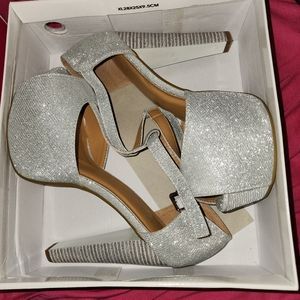 Sparkly heels
